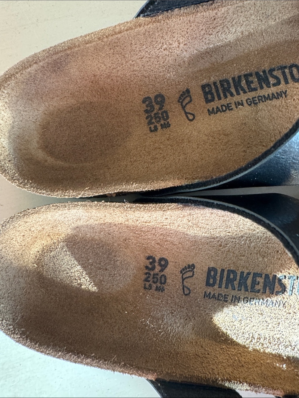 Birkenstock Iridescent Black Mayari Sandals - Picture 9 of 9